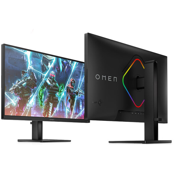 ⁦מסך מחשב HP OMEN Monitor 24 165Hz FHD IPS 1ms DP/2X HDMI/Audio Out/PIVOT/VESA/1YOS⁩ – תמונה ⁦3⁩