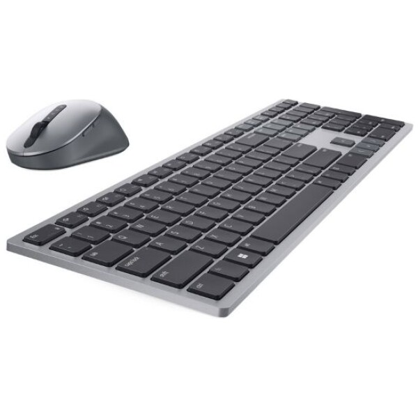 סט מקלדת ועכבר אלחוטיים Dell 580-AJQL - Dell Premier Multi-Device Wireless Keyboard and Mouse- KM7321W - Hebrew