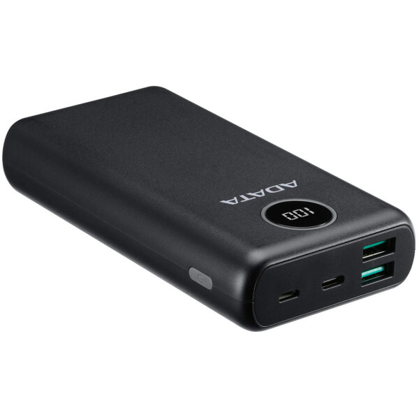 ⁦ADATA סוללת גיבוי ADATA AP20000QCD 20,000mAh Power Bank USB Black⁩ – תמונה ⁦3⁩
