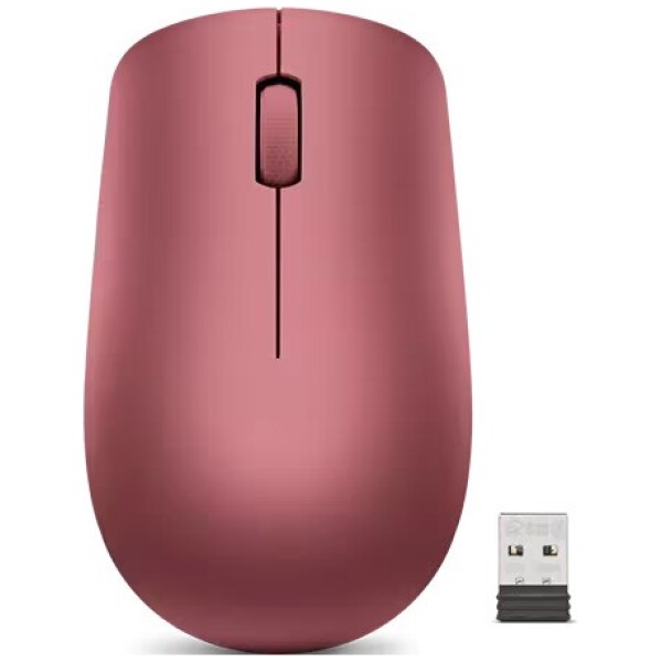 ⁦עכבר אלחוטי Lenovo 530 Wireless Mouse Cherry Red⁩ – תמונה ⁦2⁩