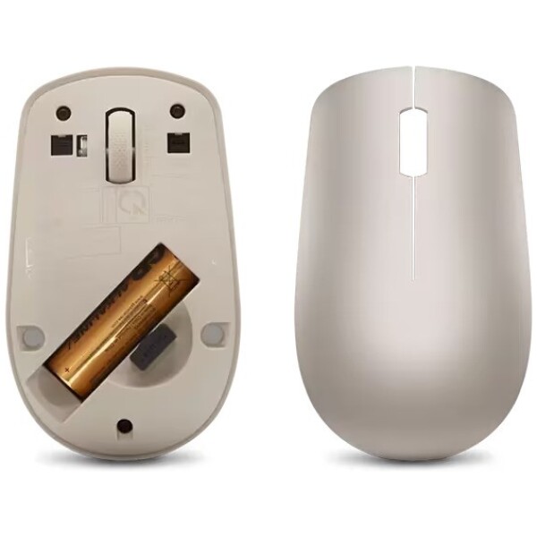 ⁦עכבר אלחוטי Lenovo 530 Wireless Mouse Almond⁩ – תמונה ⁦4⁩