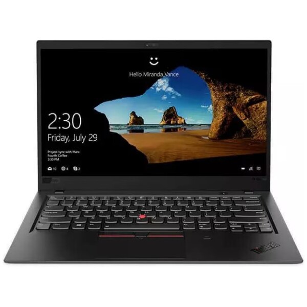 ⁦Lenovo ThinkPad X1 Carbon G6 i7-8th 16GB 512GB SSD Windows 11 Pro⁩ – תמונה ⁦4⁩