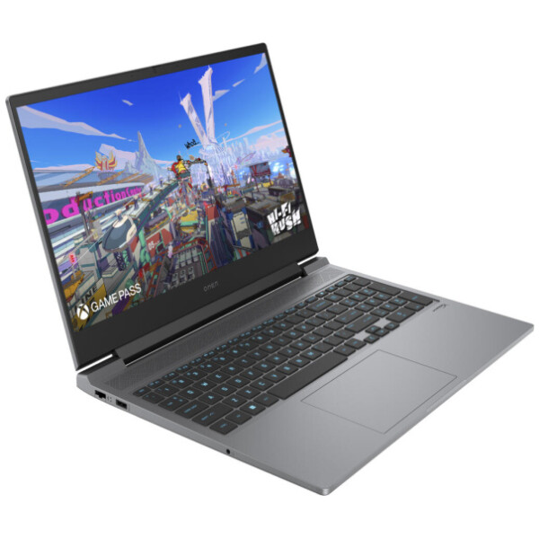 ⁦HP OMEN 16-AE0073 GAMING Core™ i7-14650HX 1TB SSD 32GB 16.1" (1920x1080) 144Hz IPS WIN11 NVIDIA® RTX 4060 8192MB METEOR SILVER Backlit Keyboard⁩ – תמונה ⁦3⁩