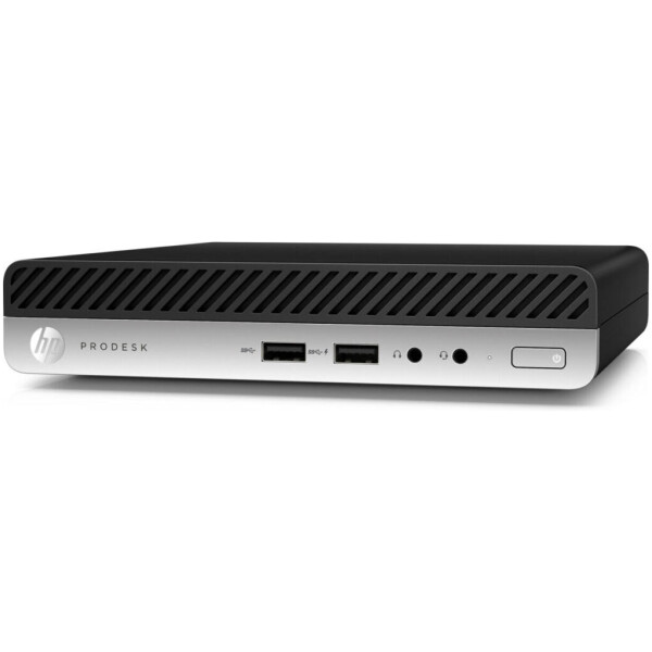 ⁦מחשב נייח זעיר HP EliteDesk 400 G4 Mini i5-8th 16GB 256GB SSD Windows 11 Pro⁩ – תמונה ⁦2⁩
