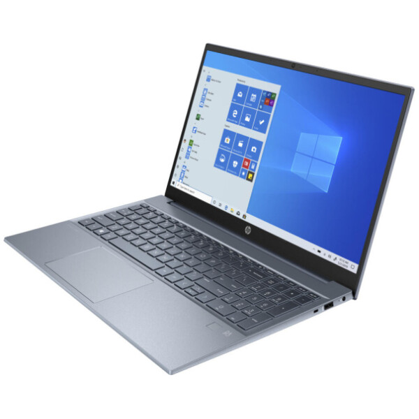 ⁦HP Pavilion 15-EH1070 Ryzen™ 7 5700U 512GB SSD 8GB 15.6" (1920x1080) WIN10 FOG BLUE⁩ – תמונה ⁦2⁩