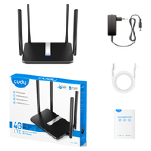 ⁦ראוטר סלולרי Cudy AC1200 Wi-Fi 4G LTE CAT 4⁩ – תמונה ⁦5⁩