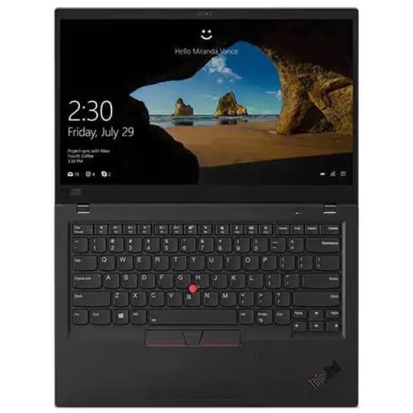 ⁦Lenovo ThinkPad X1 Carbon G6 i7-8th 16GB 512GB SSD Windows 11 Pro⁩ – תמונה ⁦9⁩