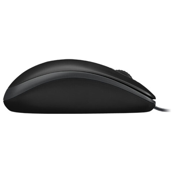 ⁦עכבר חוטי אופטי Logitech B100 שחור⁩ – תמונה ⁦2⁩