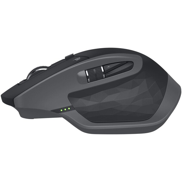 ⁦עכבר אלחוטי Logitech MX Master 2S Bluetooth Mouse Graphite - צבע אפור, חיבור בלוטות⁩ – תמונה ⁦3⁩