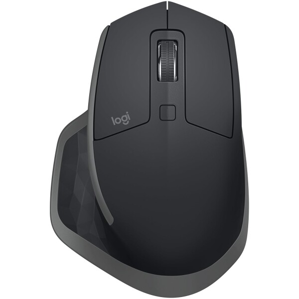 ⁦עכבר אלחוטי Logitech MX Master 2S Bluetooth Mouse Graphite - צבע אפור, חיבור בלוטות⁩ – תמונה ⁦4⁩
