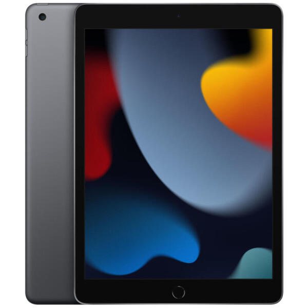 Apple iPad 9th Gen 2021 A13 Bionic Chip 64GB 3GB 10.2" (2160x1620) TOUCHSCREEN RETINA IPS iPadOS 2 Cameras Touch ID SPACE GRAY