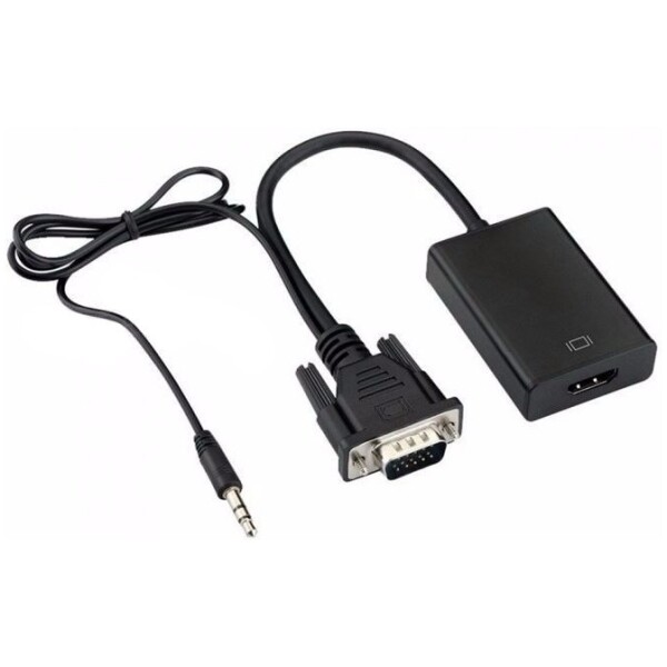 ⁦מתאם TopX VGA + Audio to HDMI⁩ – תמונה ⁦2⁩