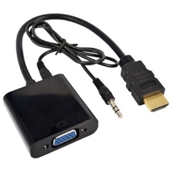 ⁦מתאם TopX HDMI to VGA + Audio⁩ – תמונה ⁦2⁩