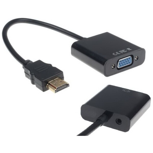 ⁦מתאם TopX HDMI to VGA + Audio⁩ – תמונה ⁦3⁩
