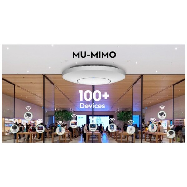 ⁦נקודת גישה לתקרה Cudy AP1300 Dual Band Gigabit Ceiling⁩ – תמונה ⁦5⁩