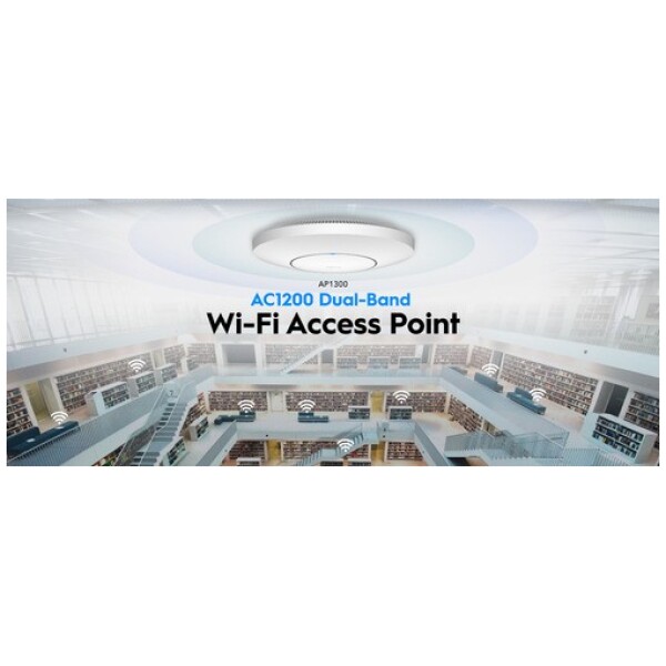 ⁦נקודת גישה לתקרה Cudy AP1300 Dual Band Gigabit Ceiling⁩ – תמונה ⁦6⁩