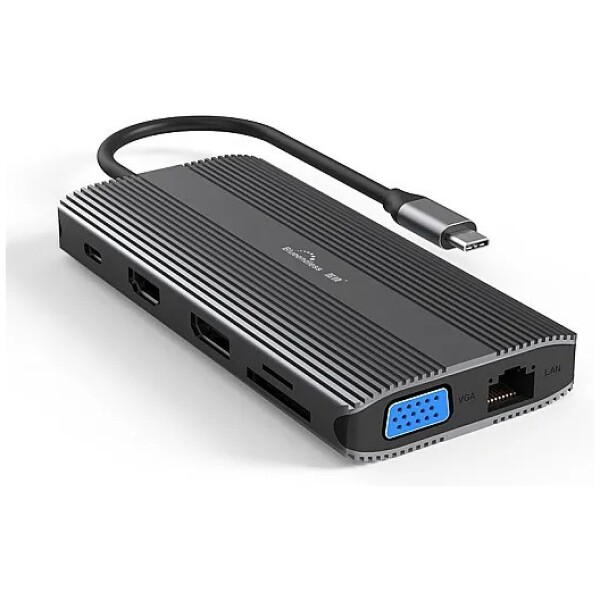 ת. עגינה Blueendless HP1201 Type C to DP/HDMI+VGA, ללא ספק