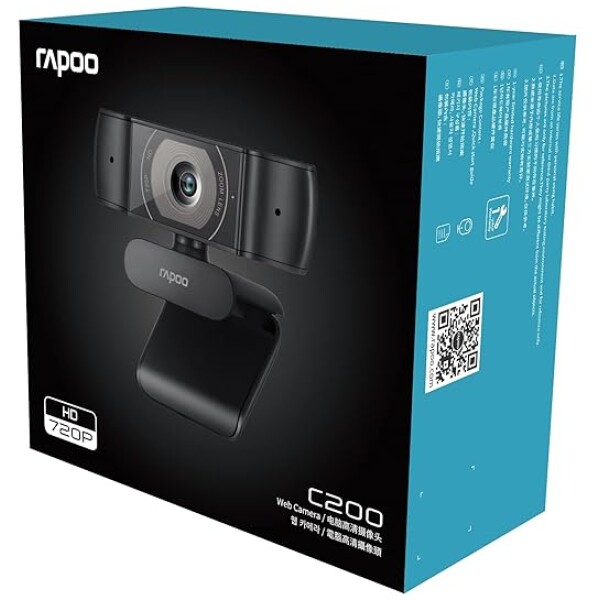 מצלמת רשת Rapoo C200 Full HD 720P