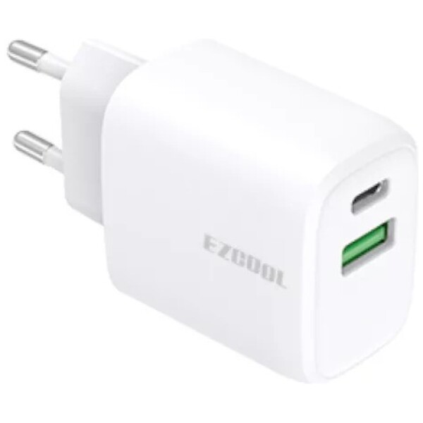 ⁦מטען EZ-Cool USB C & USB 3.0 20W W-255⁩ – תמונה ⁦2⁩