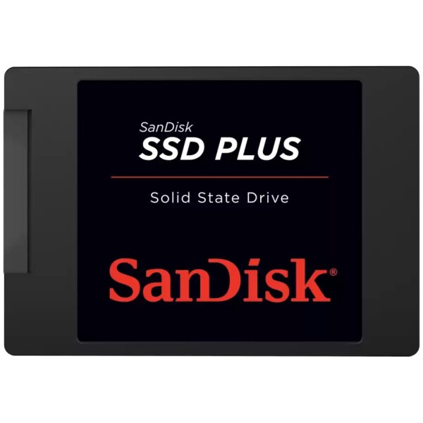 דיסק למחשב SanDisk SSD PLUS 2.5" 480GB SATA III SDSSDA-480G-G26