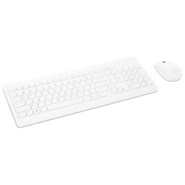 ⁦סט מקלדת ועכבר אלחוטי Lenovo 510 Wireless White - צבע לבן, עברית/אנגלית⁩ – תמונה ⁦2⁩
