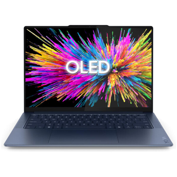 Lenovo YOGA SLIM 7x Snapdragon X Elite Copilot+ PC 512GB SSD 16GB 14.5" (2944x1840) TOUCHSCREEN W11 COSMIC BLUE Backlit Keyboard