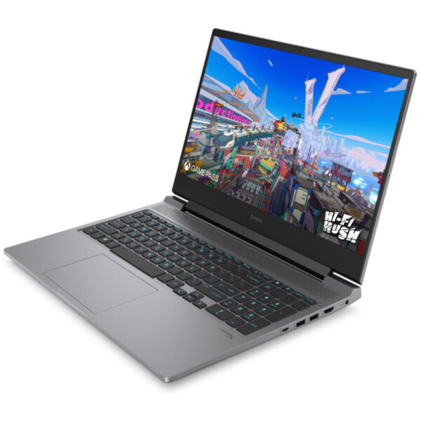 ⁦HP OMEN 16-AE0073 GAMING Core™ i7-14650HX 1TB SSD 32GB 16.1" (1920x1080) 144Hz IPS WIN11 NVIDIA® RTX 4060 8192MB METEOR SILVER Backlit Keyboard⁩ – תמונה ⁦2⁩