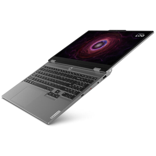 ⁦Lenovo LOQ 15ARP9 GAMING AMD Ryzen™ 7 7435HS 512GB SSD 16GB 15.6" (1920x1080) 144Hz WIN11 NVIDIA® RTX 4070 8192MB LUNA GREY Backlit Keyboard⁩ – תמונה ⁦5⁩