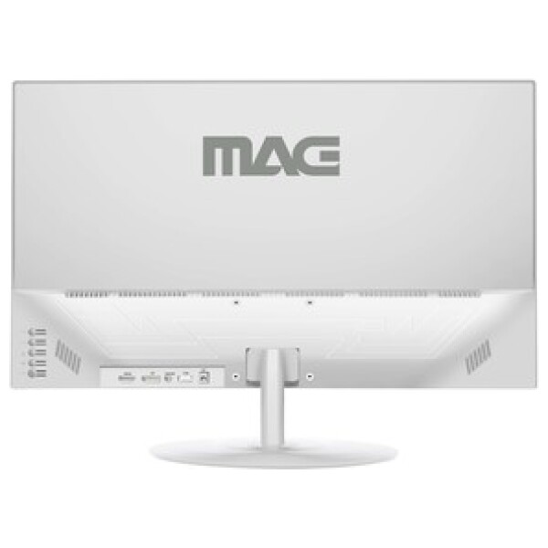 ⁦מסך מחשב MAG 23.8" HDMI/VGA 1920*1080 16:9 100Hz + רמקולים מובנים - צבע לבן⁩ – תמונה ⁦3⁩