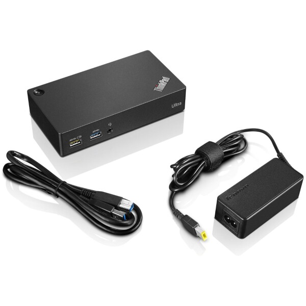 ⁦תחנת עגינה Lenovo ThinkPad USB 3.0 Ultra Dock⁩ – תמונה ⁦2⁩