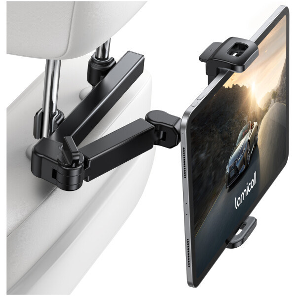 מתקן תלייה למשענת ראש ברכב Lamicall Headrest Mount CH06 - שחור