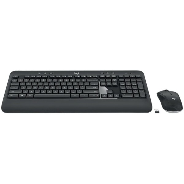 ⁦סט מקלדת ועכבר אלחוטיים Logitech MK540 Advanced Wireless - עברית/אנגלית⁩ – תמונה ⁦2⁩