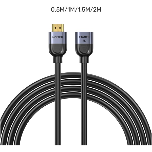 ⁦Unitek Ultra Stream 8K HDMI Extension Cable⁩ – תמונה ⁦12⁩