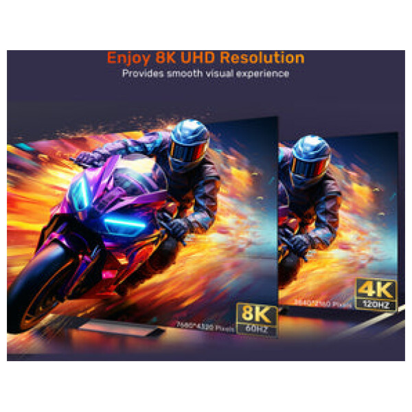 ⁦Unitek Ultra Stream 8K HDMI Extension Cable⁩ – תמונה ⁦15⁩