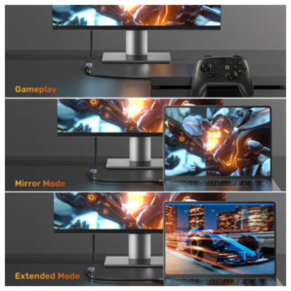 ⁦Unitek Ultra Stream 8K HDMI Extension Cable⁩ – תמונה ⁦20⁩
