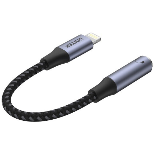 ⁦מתאם Unitek Lightning to 3.5mm Headset Jack Adapter⁩ – תמונה ⁦2⁩