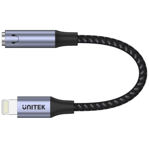 ⁦מתאם Unitek Lightning to 3.5mm Headset Jack Adapter⁩ – תמונה ⁦3⁩