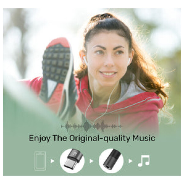 ⁦מתאם Unitek USB-C to 3.5mm Headphone Jack Adapter for Stereo Audio⁩ – תמונה ⁦11⁩