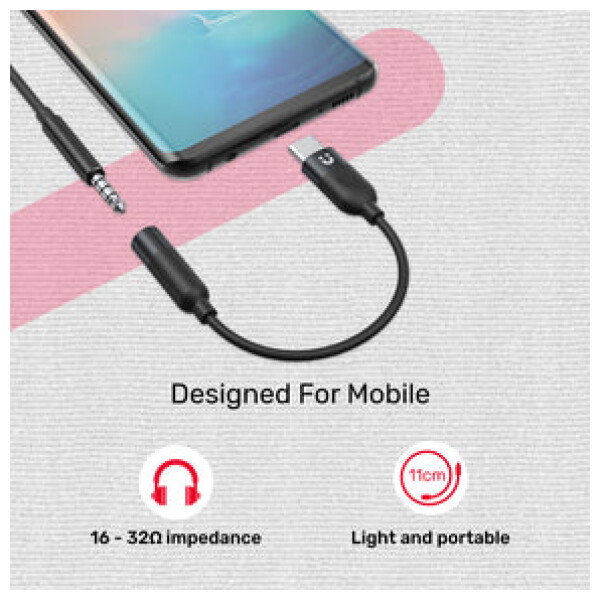 ⁦מתאם Unitek USB-C to 3.5mm Headphone Jack Adapter for Stereo Audio⁩ – תמונה ⁦12⁩