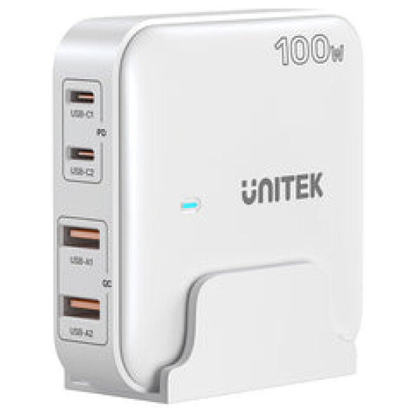 ⁦תחנת הטענה Unitek 100W Desktop GaN Charging Station (מתאים גם למחשב נייד בType C)⁩ – תמונה ⁦16⁩