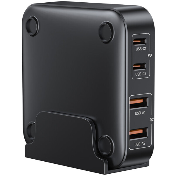 ⁦תחנת הטענה Unitek 100W Desktop GaN Charging Station (מתאים גם למחשב נייד בType C)⁩ – תמונה ⁦13⁩