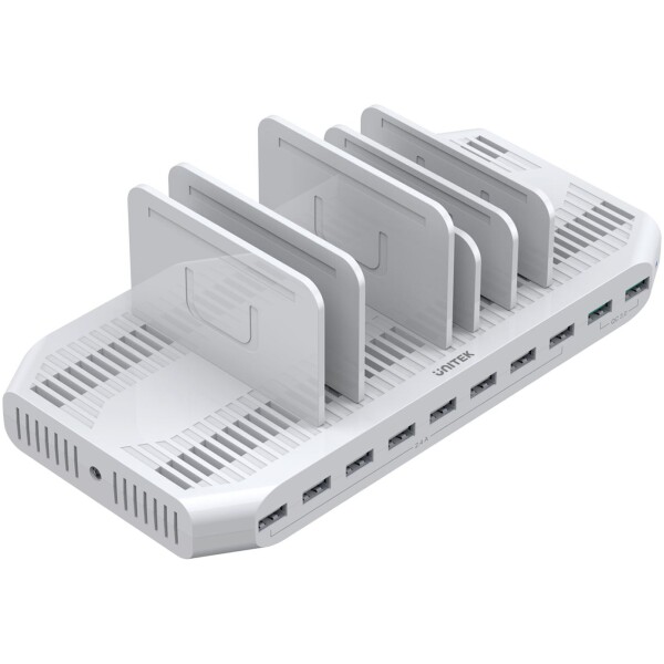 ⁦תחנת הטענה Unitek USB Charging Station 10 Port QC 3.0 96W⁩ – תמונה ⁦2⁩