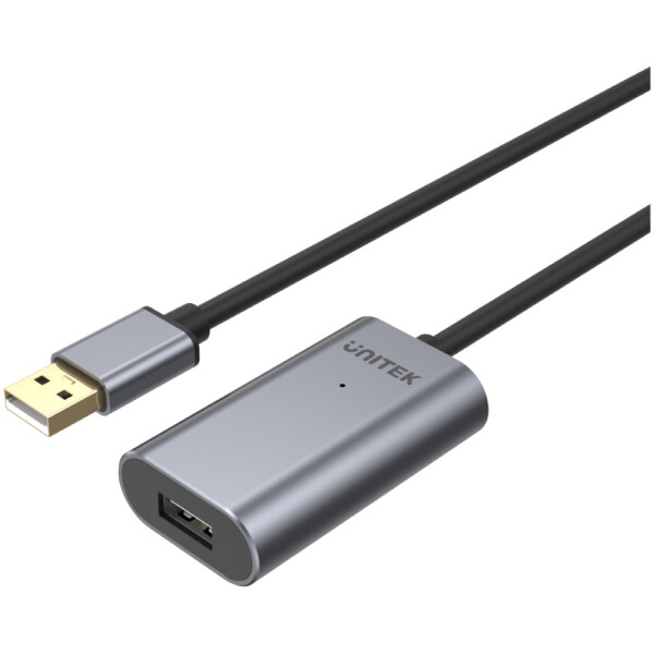 כבל מאריך אקטיבי Unitek USB 2.0 Extension Cable - אורך 5 מטר