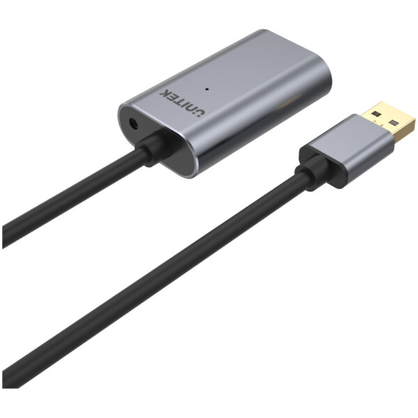 ⁦כבל מאריך אקטיבי Unitek USB 2.0 Extension Cable - אורך 5 מטר⁩ – תמונה ⁦2⁩