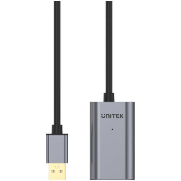 ⁦כבל מאריך אקטיבי Unitek USB 2.0 Extension Cable - אורך 5 מטר⁩ – תמונה ⁦3⁩
