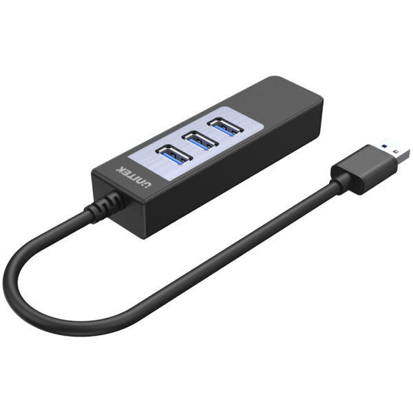 ⁦Unitek 4-in-1 USB 3.0 Ethernet Hub⁩ – תמונה ⁦3⁩
