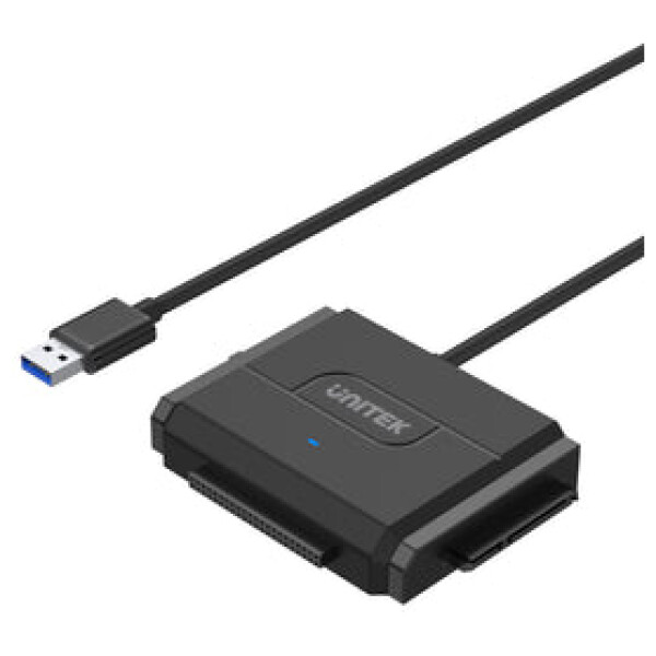 ⁦ערכת טכנאי Unitek SmartLink Trinity USB 3.0 to SATA II & IDE HDD & SSD Adapter⁩ – תמונה ⁦7⁩