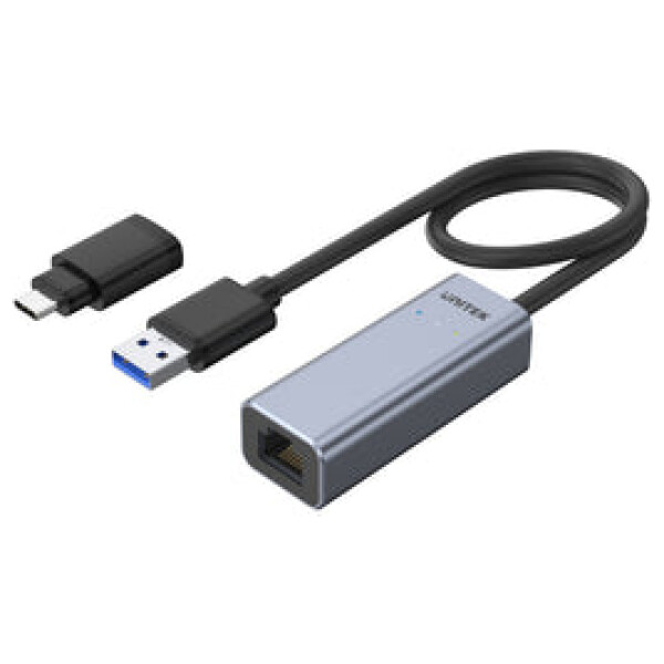 ⁦מתאם Unitek USB 3.0 to Gigabit Ethernet Adapter with USB-C Adapter⁩ – תמונה ⁦8⁩