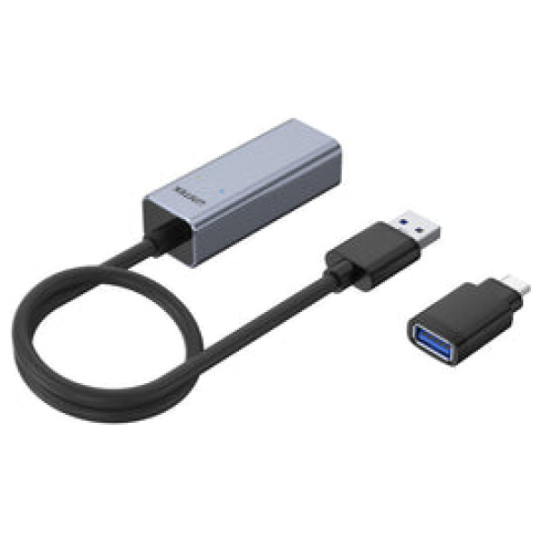⁦מתאם Unitek USB 3.0 to Gigabit Ethernet Adapter with USB-C Adapter⁩ – תמונה ⁦9⁩