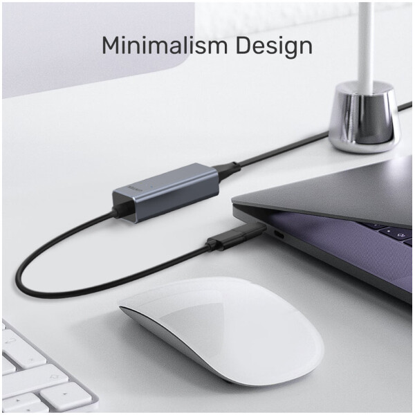 ⁦מתאם Unitek USB 3.0 to Gigabit Ethernet Adapter with USB-C Adapter⁩ – תמונה ⁦4⁩